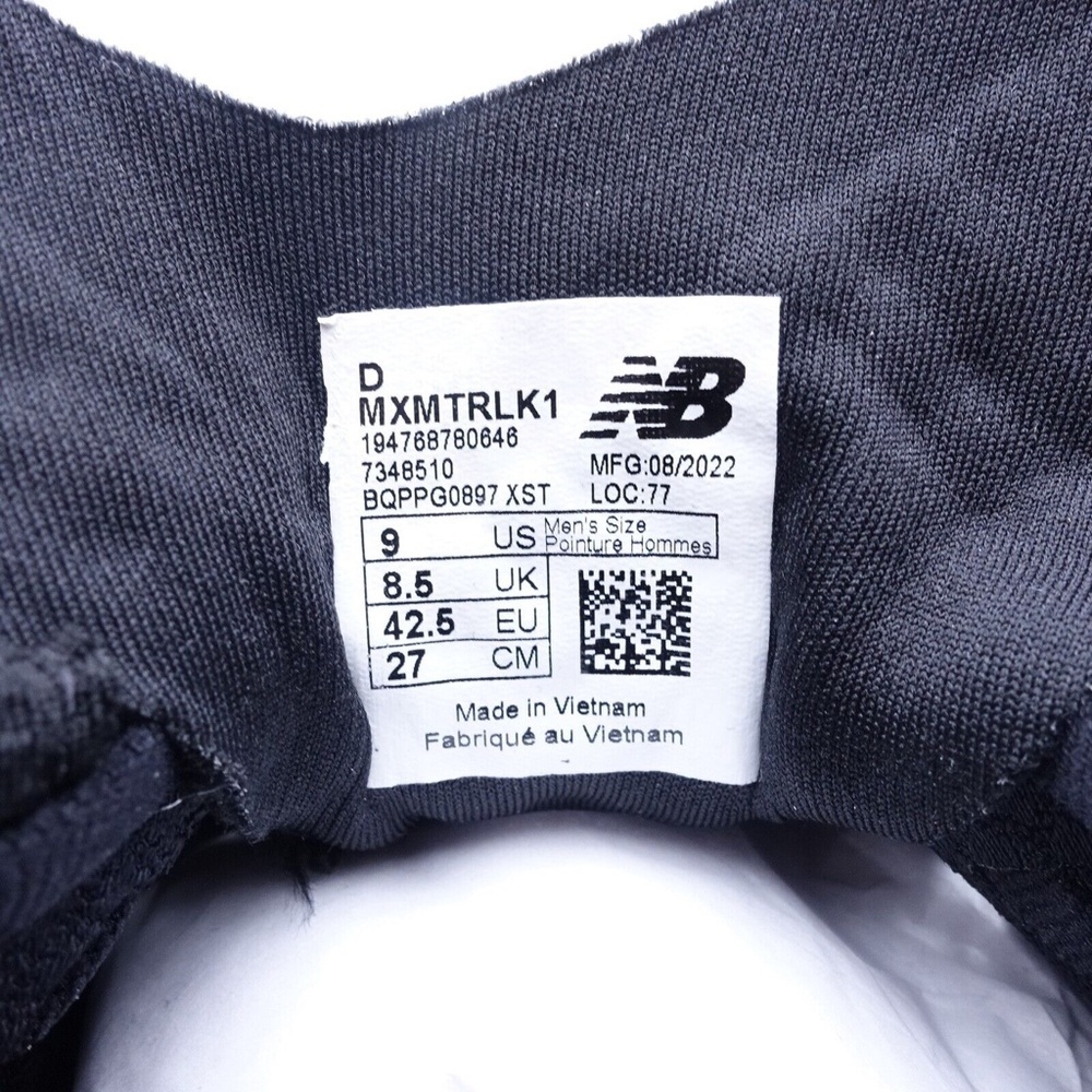 NEW New Balance Minimus TR V1 Cross Trainer Shoes MXMTRLK1 Black - Picture 2 of 7